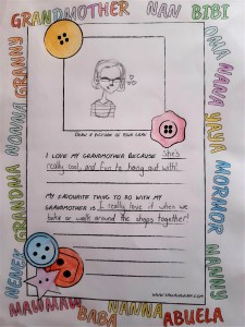 Oma's Buttons craft example